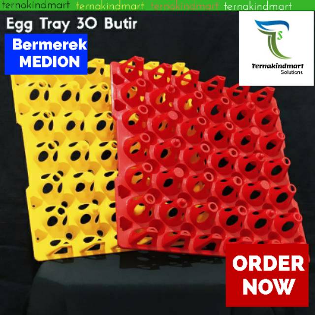 Egg Tray Wadah Telur Ayam 30 Butir MEDION