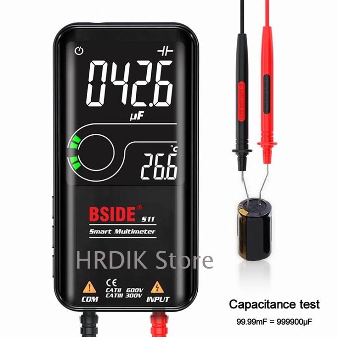 Smart Multimeter Bside S11 Multitester Digital Ac/Dc Voltmeter Diode