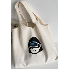 NEW Totebag Vintage Populer Tas Tote BIG Bahan Kanvas-KACAMATA