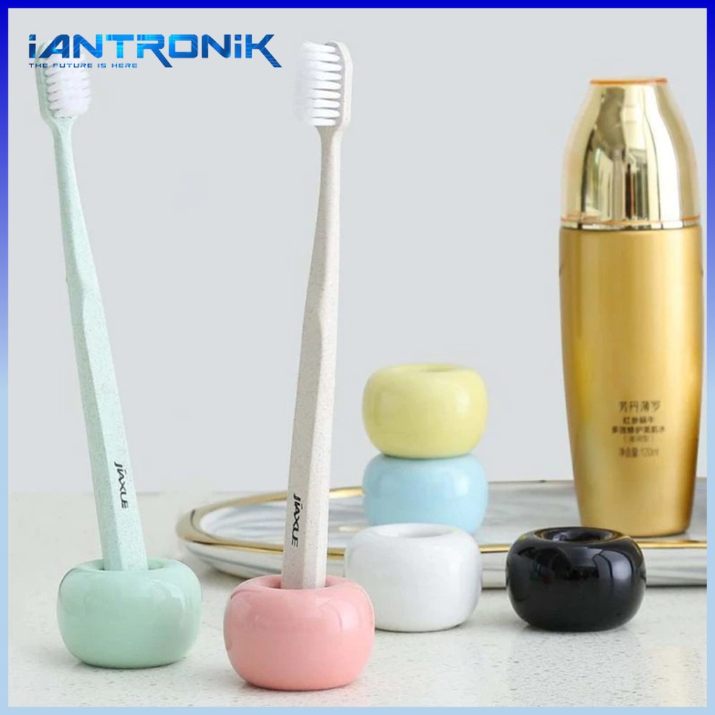 KIYOTE Mini Ceramic Toothbrush Holder - Tempat Sikat Gigi Keramik