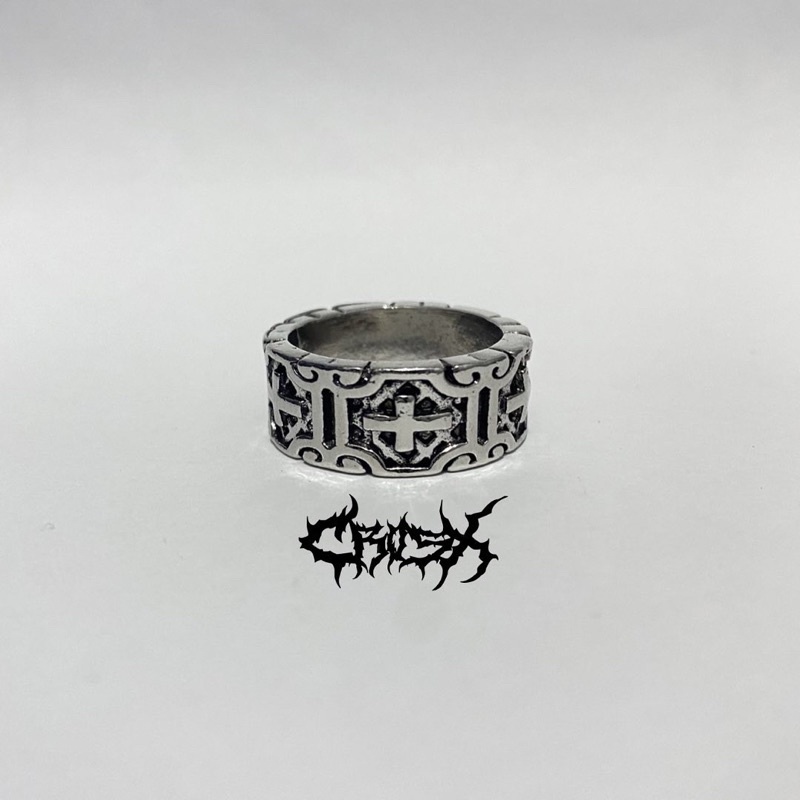 CROSS KNIGHTS RING / CINCIN SALIB / CROSS RING ROYAL KNIGHTS RING KERAJAAN CINCIN KSATRIA RING SKULL RING CINCIN COUPLE RING KOREAN STYLE RING CINCIN STYLE KOREA CINCIN AESTHETIC RING CINCIN TITANIUM STAINLESS CINCIN PRIA CINCIN WANITA HIP HOP PUNK RING