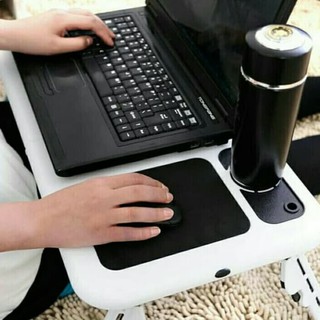  Meja  Lipat  Laptop  Portable dengan Kipas Pendingin Murah  