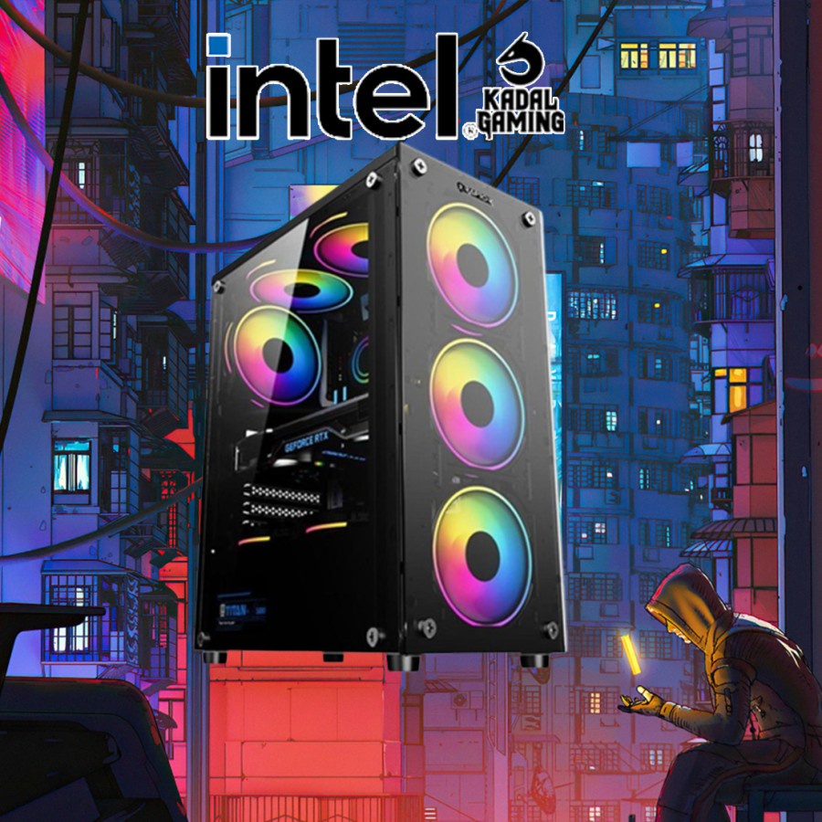 PC Gaming Intel Core i5 3470 VGA GTX 750Ti 4GB Vram Komputer Full Set