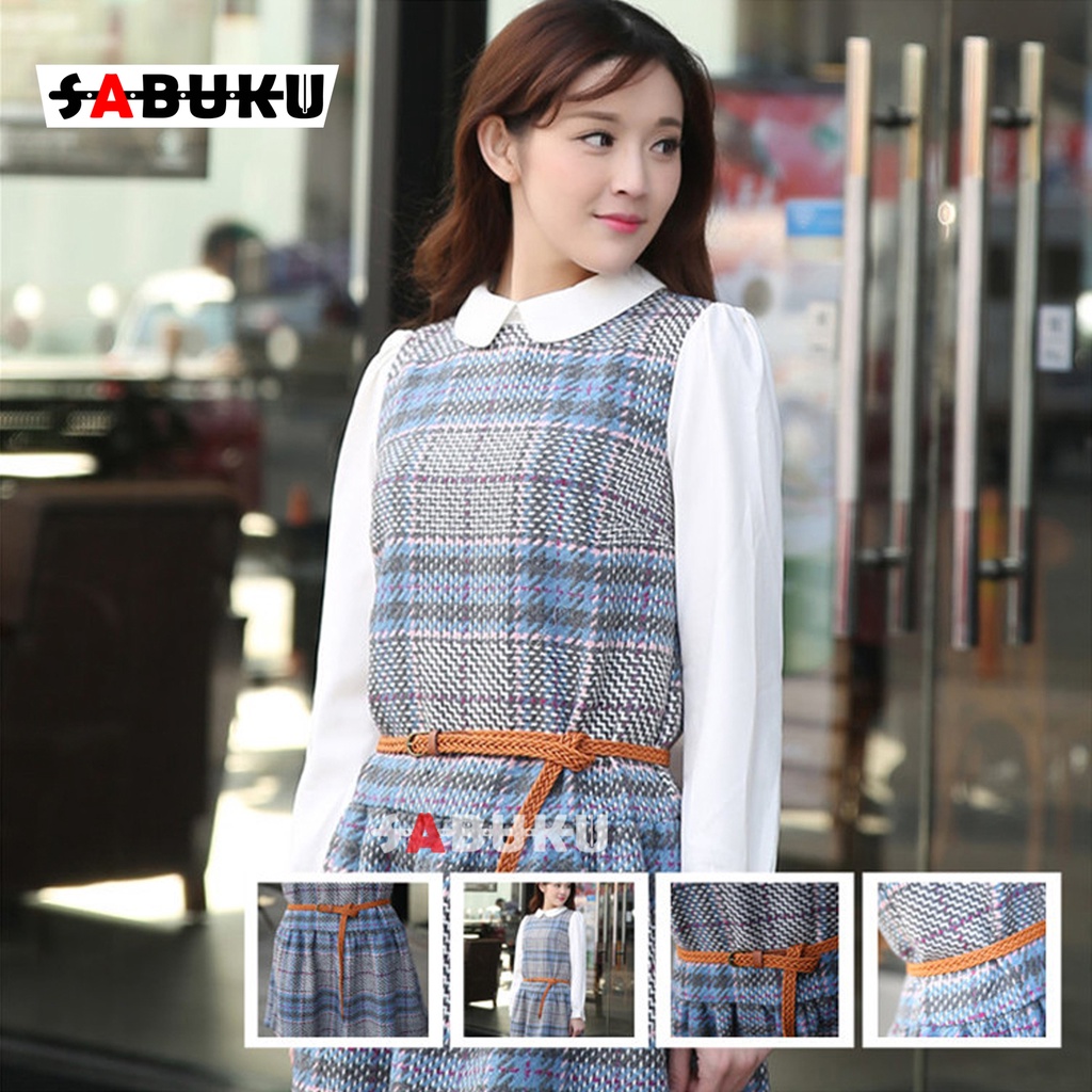 Ikat Pinggang Gesper Buckle Wanita Karet Texa Premium Polos Fashion Wanita Korea - 160