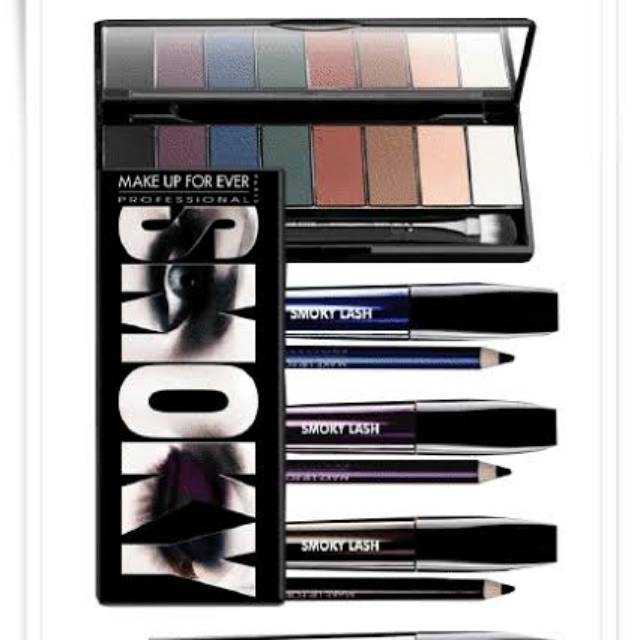 PRELOVED LIKE NEW SMOKY EYESHADOW MAKE UP FOR EVER MUFE MURAH ORIGINAL IMPORT WATERPROOF