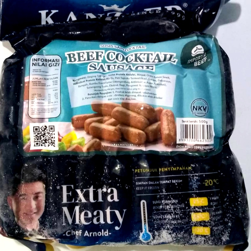 

KANZLER Sosis beef Cocktail 500gr