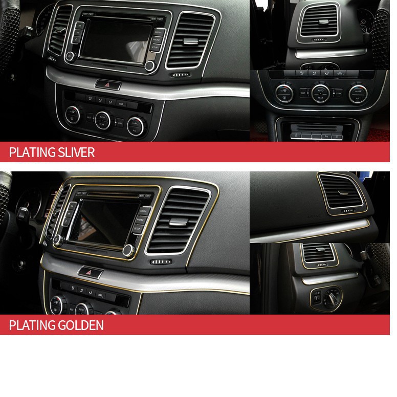 Stiker Strip 3d Panjang 5m Untuk Dekorasi Interior Mobil