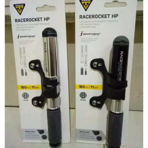 Pompa mini tangan Topeak RaceRocket HP 160 psi 11 bar