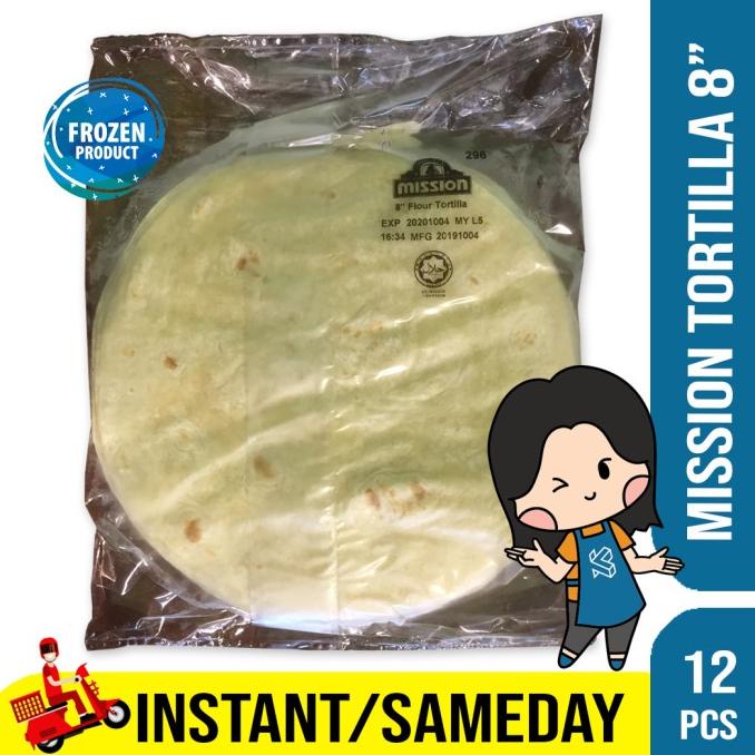 

MISSION TORTILLA 8' | KULIT TORTILLA 8' | KULIT KEBAB 8' TERLARIS TERPERCAYA ORIGINAL