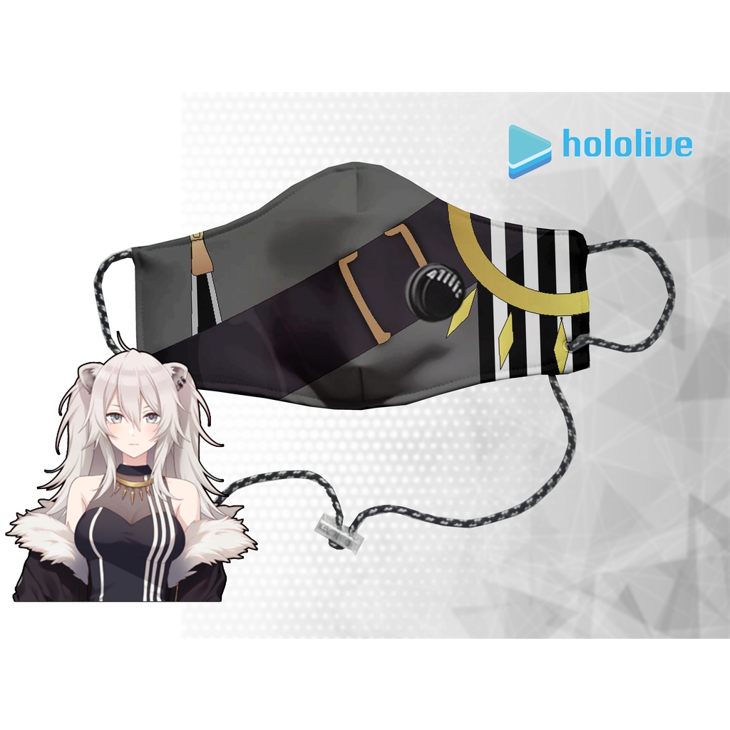 MASKER N95 2PLY - HOLOLIVE SHISHIRO BOTAN