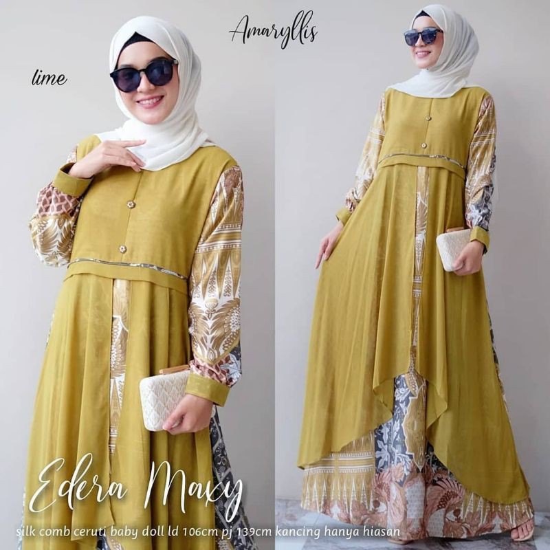 Maxy Dress Gamis/ EDERA Maxy