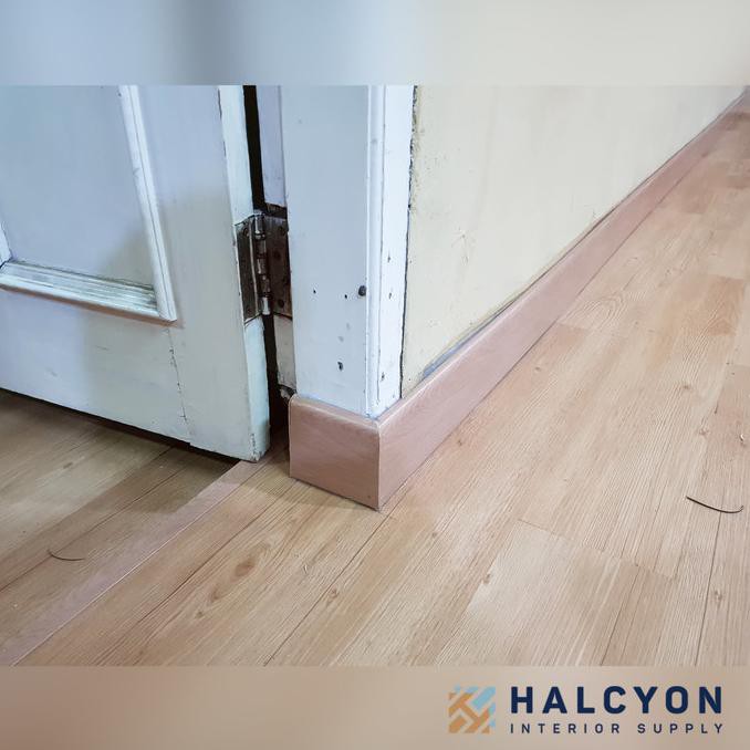 List Plint Samping Vinyl Lantai / Vinyl Flooring per batang