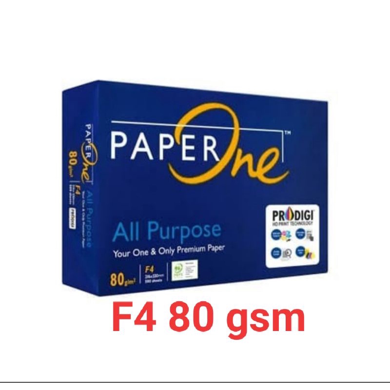 

kertas HVS Fotocopy & Print Paper One F4 80gsm