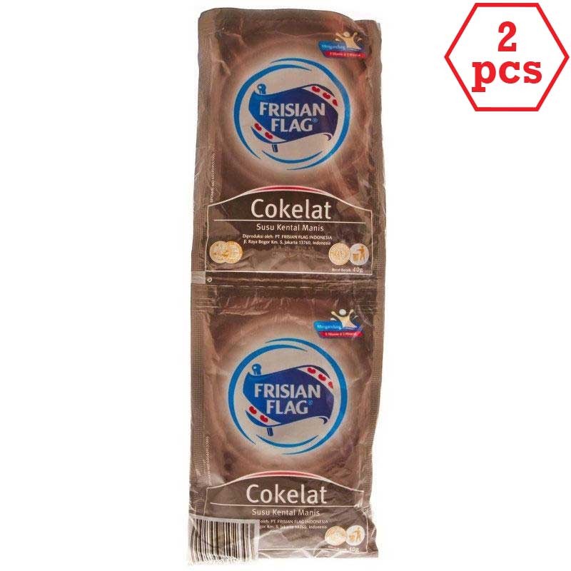 

FRISIAN FLAG Kental Manis Cokelat 6 Sachet 2pcs