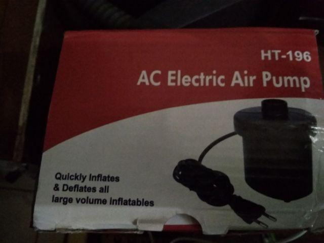 Ac Electric Vacum Pompa Listrik Kasur Angin Sofa Tiup Vacum Bag Elektrik