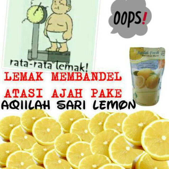 

Sari lemon aqiilah 250 ml