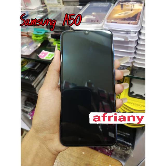 Jual SAMSUNG GALAXY A50 FULL COVER TEMPERED GLASS ANTI GORES KACA WARNA