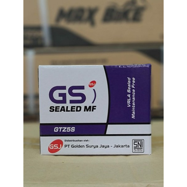 Jual Aki motor Honda Beat GTZ5S GS Aki Kering