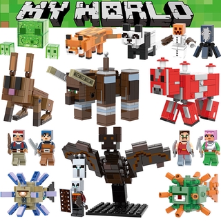 Bricks Lego Minecraft My World 681 Shopee Indonesia