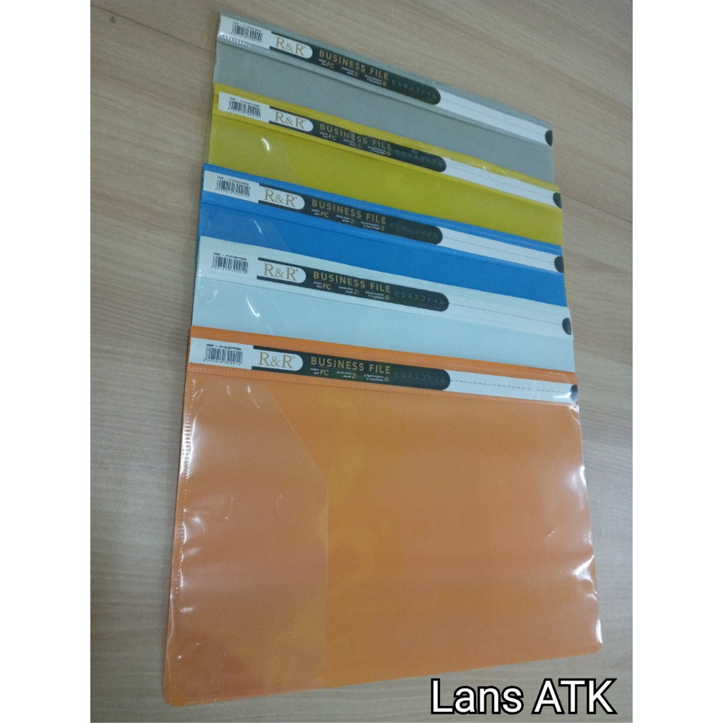 

Map Business File R&R F4 Folio / Map Bisnis File Plastik R&R C8788 Polos