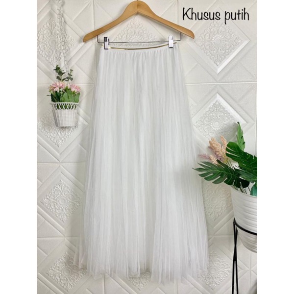 Rok tutu import 4 lapis panjang