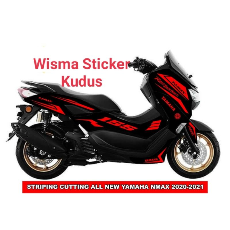 Stiker Nmax New / Stiker Cutting Nmax New / Striping All New Nmax