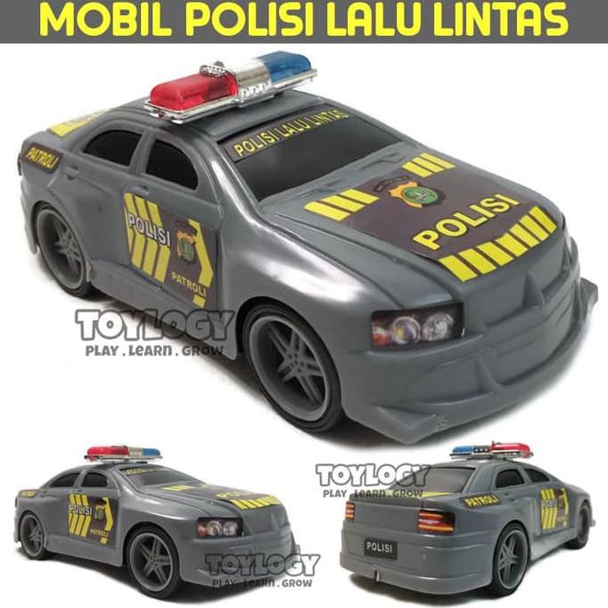 Mainan Anak Mobil Mobilan Polisi Patroli Lalu Lintas Indonesia Polri