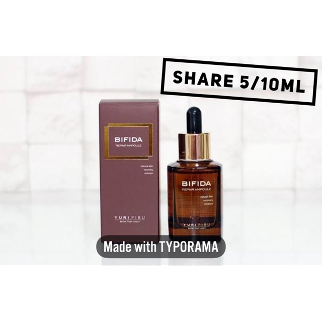 [SHARE 5/10ML ] YURIPIBU BIFIDA REPAIR AMPOULE YURI PIBU BIFIDA REPAIR AMPOULE