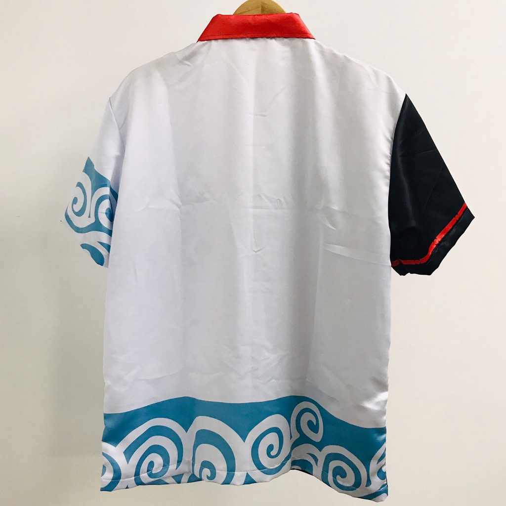 Kemeja Sakata Gintoki Anime Manga Gintama Premium Unisex