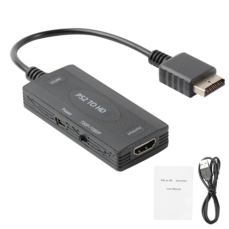 Vivi Adapter Converter PS2 Ke HDMI Untuk Konsol Game