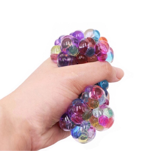 stressball anggur squishy model baru warna rainbow murah meriah