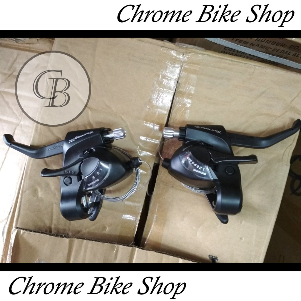 Shifter Rem 8 Speed Shimano Tourney TX800 Murah Ori Original