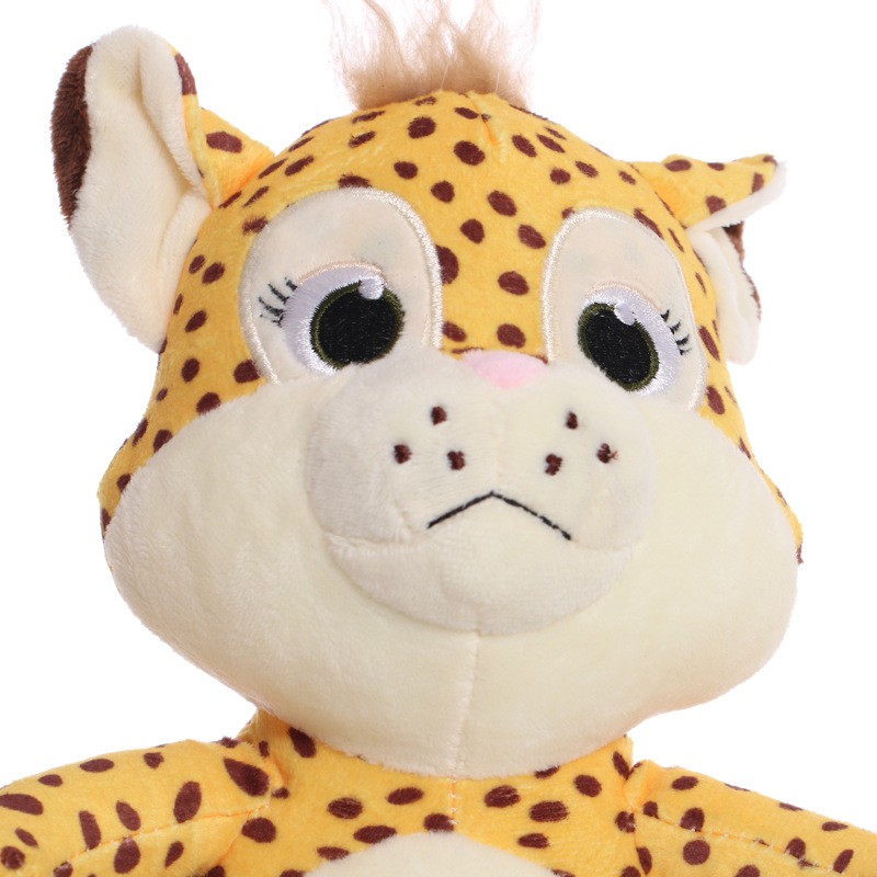 &lt; Available &gt; Word Party Plush Toy Cartoon Lulu Franny Bailey Kip Leopard Kangaroo Elephant Panda Stuffed Animal Soft Toys Kids Gift