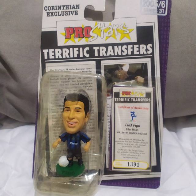 Luis Figo - Intermilan Inter Milan FC - Prostar Prostars Corinthian Figure