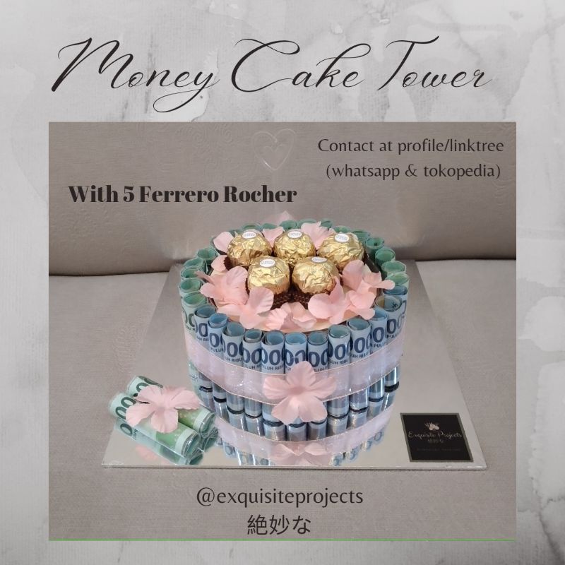 Jual Money Cake Tower Kue Uang Layer Shopee Indonesia