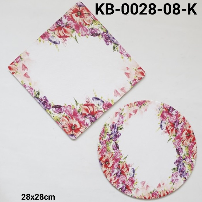 

GR-KB-0028-08 GROUP 2 CAKE BOARD TATAKAN KUE KOTAK BULAT 28CM BUNGA BERKUALITAS