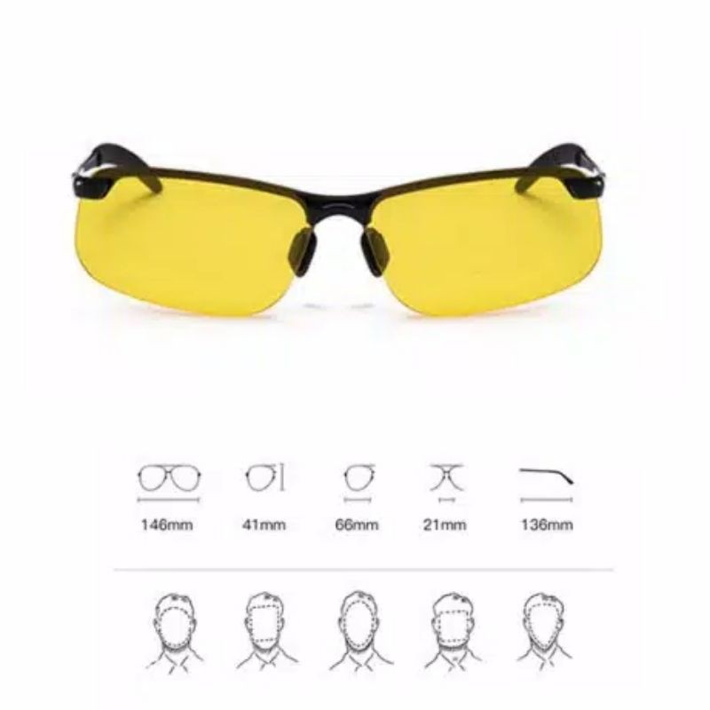 COD Original Night Vision Polarized Photocromic Anti UV Outdoor