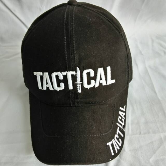 Topi tactical hitam,sniper,511,glock,skull canvas local product