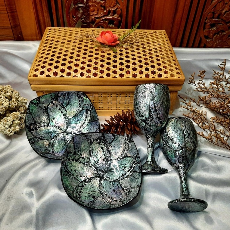 Sexy Hampers Alat Makan Kulit Kerang Hampers hampers aesthetic kado pernikahan hadiah kado cantik ka