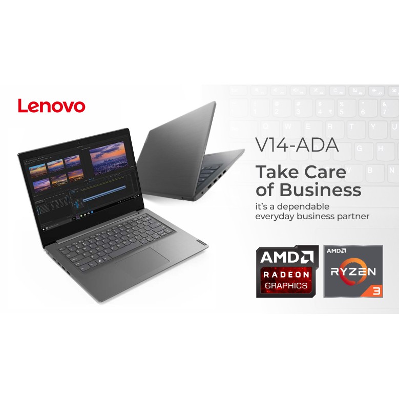 Laptop Murah Lenovo V14 - ADA AMD Ryzen 3 RAM 4GB HDD 1TB