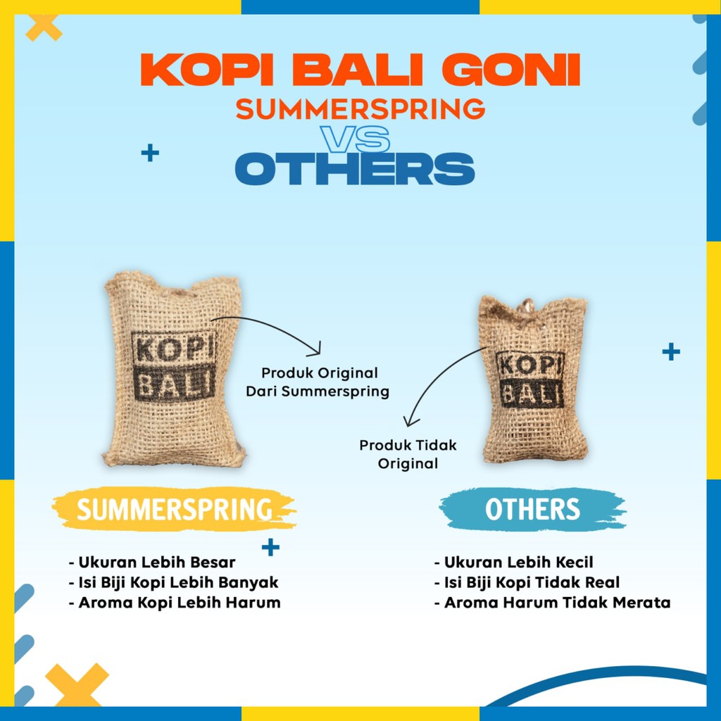 Summer Spring - Kopi Bali Goni - Pengharum Pewangi Parfum Ruangan Mobil Toilet Ruang Tamu Dapur Lemari Pakaian Kamar Mandi Tidur Closet Wc - 35gr