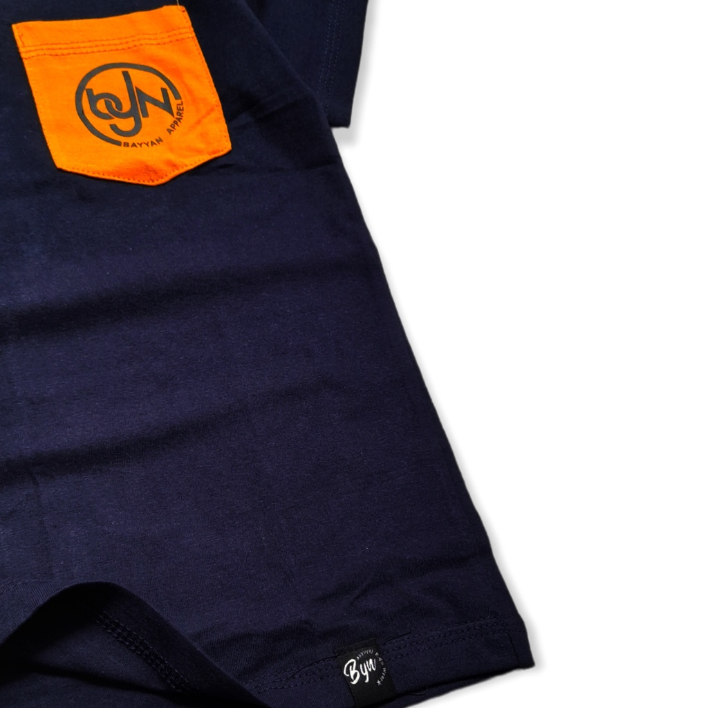Bayyan Kaos Distro Anak Usia 1-12 Tahun Cotton Model Pocket