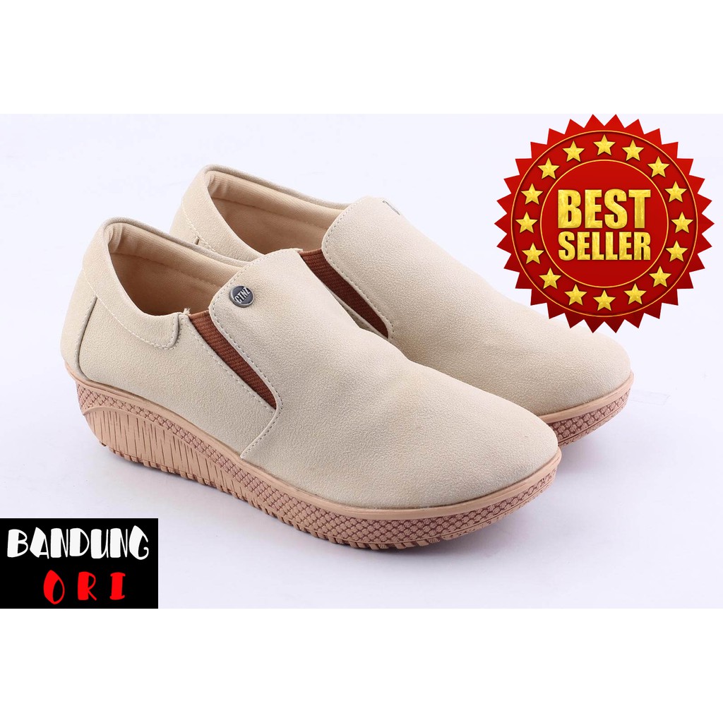  Sepatu  Wedges Casual Wanita  Produk Original by Catenzo 