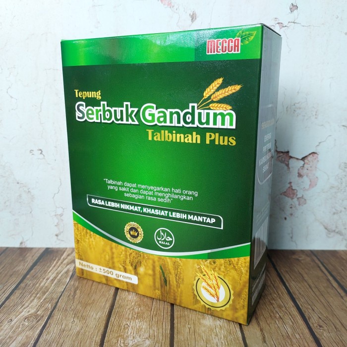 

Talbinah Mecca - Tepung Serbuk Gandum 500 Gram
