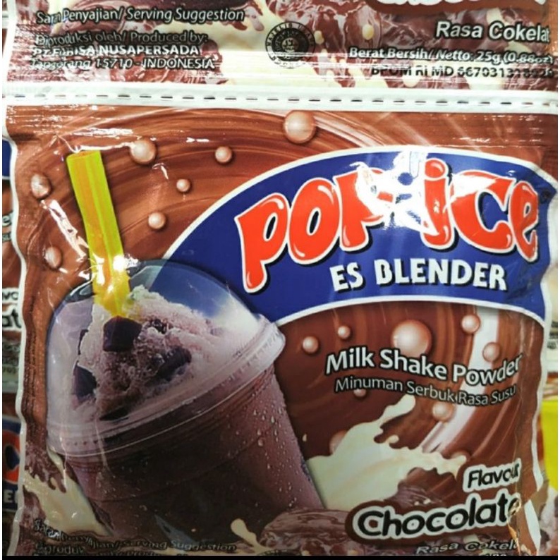 

Pop ice Renteng isi 10 sachet varian rasa