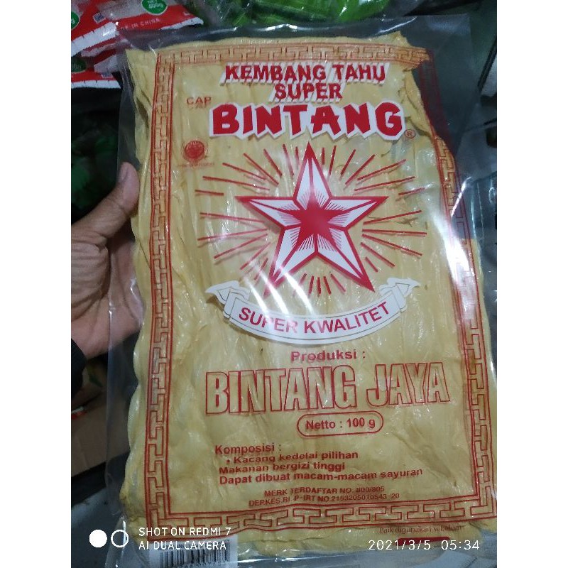 

Kembang Tahu Merk Bintang