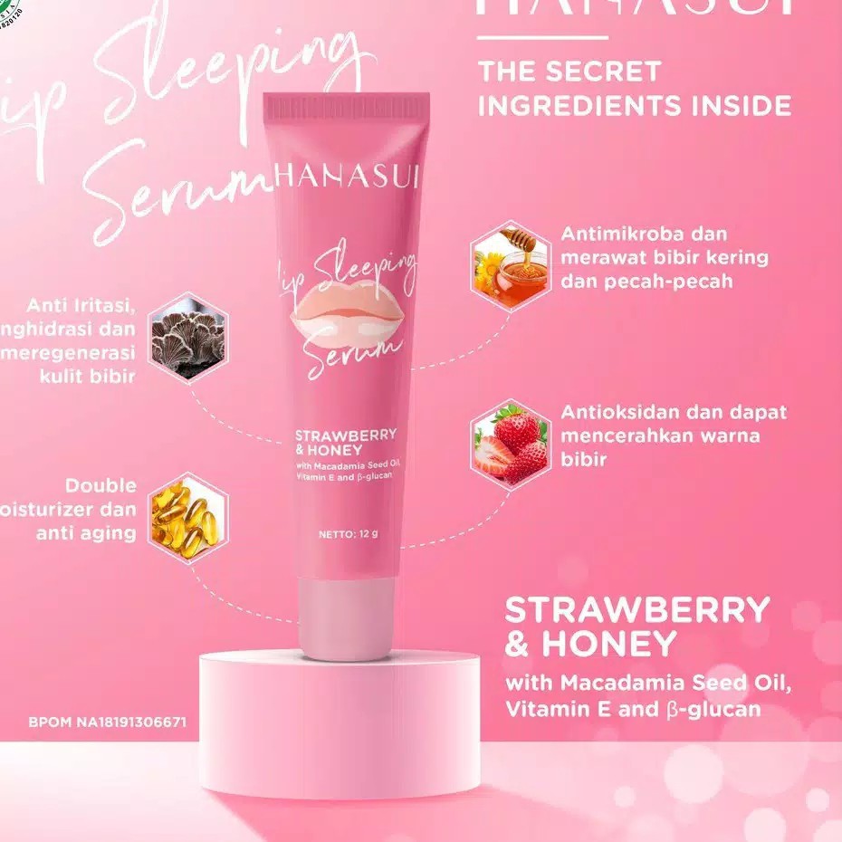 ❤ PAMELA ❤LIP SLEEPING SERUM HANASUI