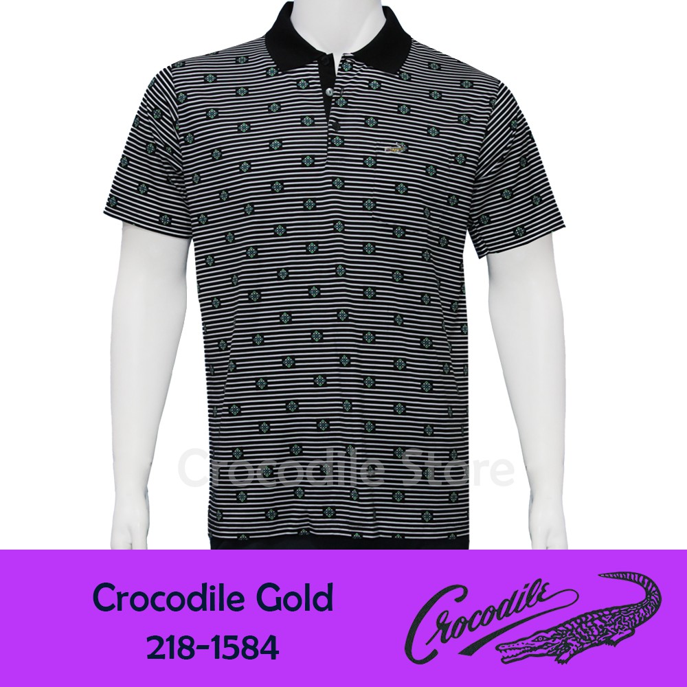 Kaos Kerah Pria Crocodile Gold 218-1584