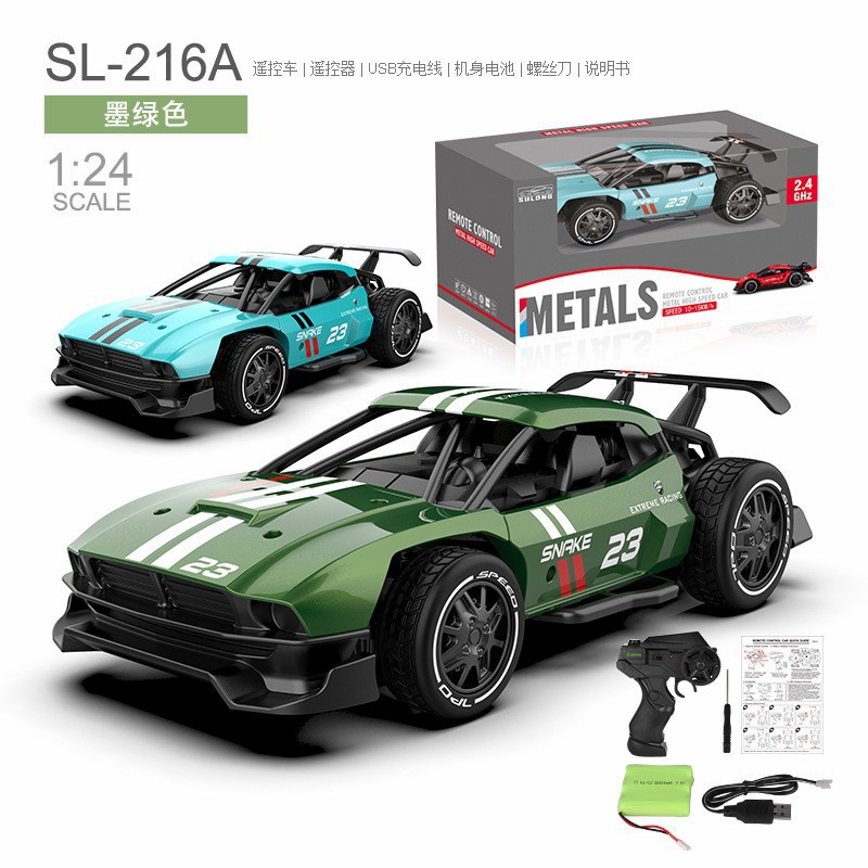 metal body rc car SULONG SL-216A 2.4g skala 1:24 mobil remot