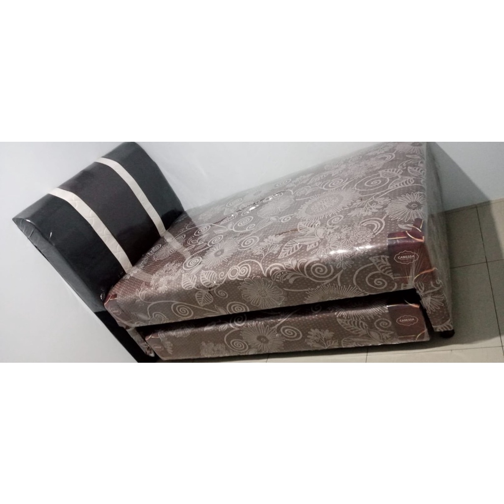 Bed dorong beraneka corak warna 4 kaki